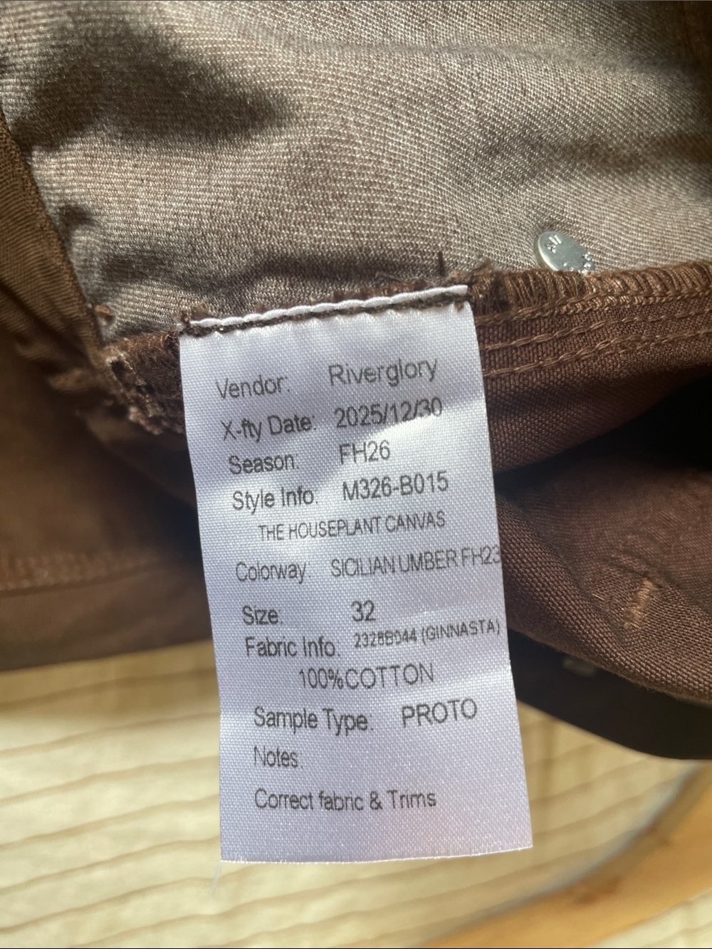 AYR Houseplant Pant in Brown - Picture 5 of 6